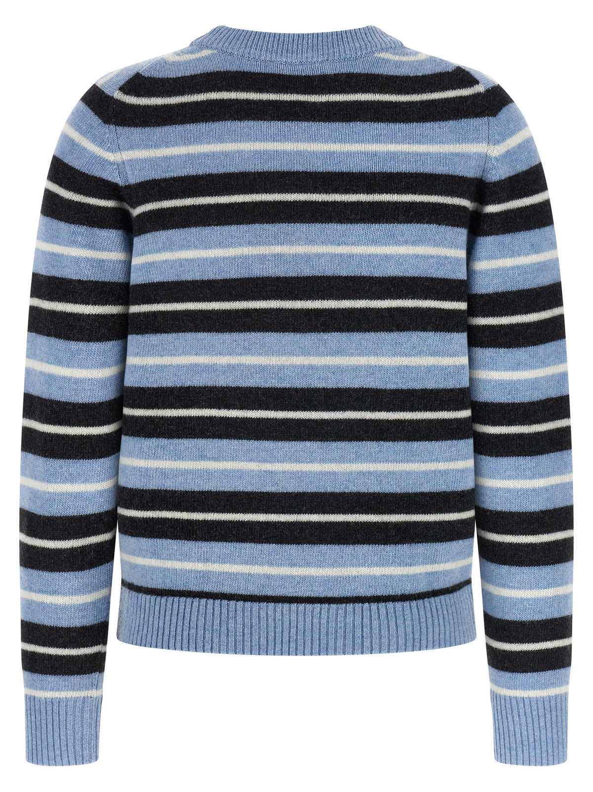 Ganni Blue Wool Women's Cardigan