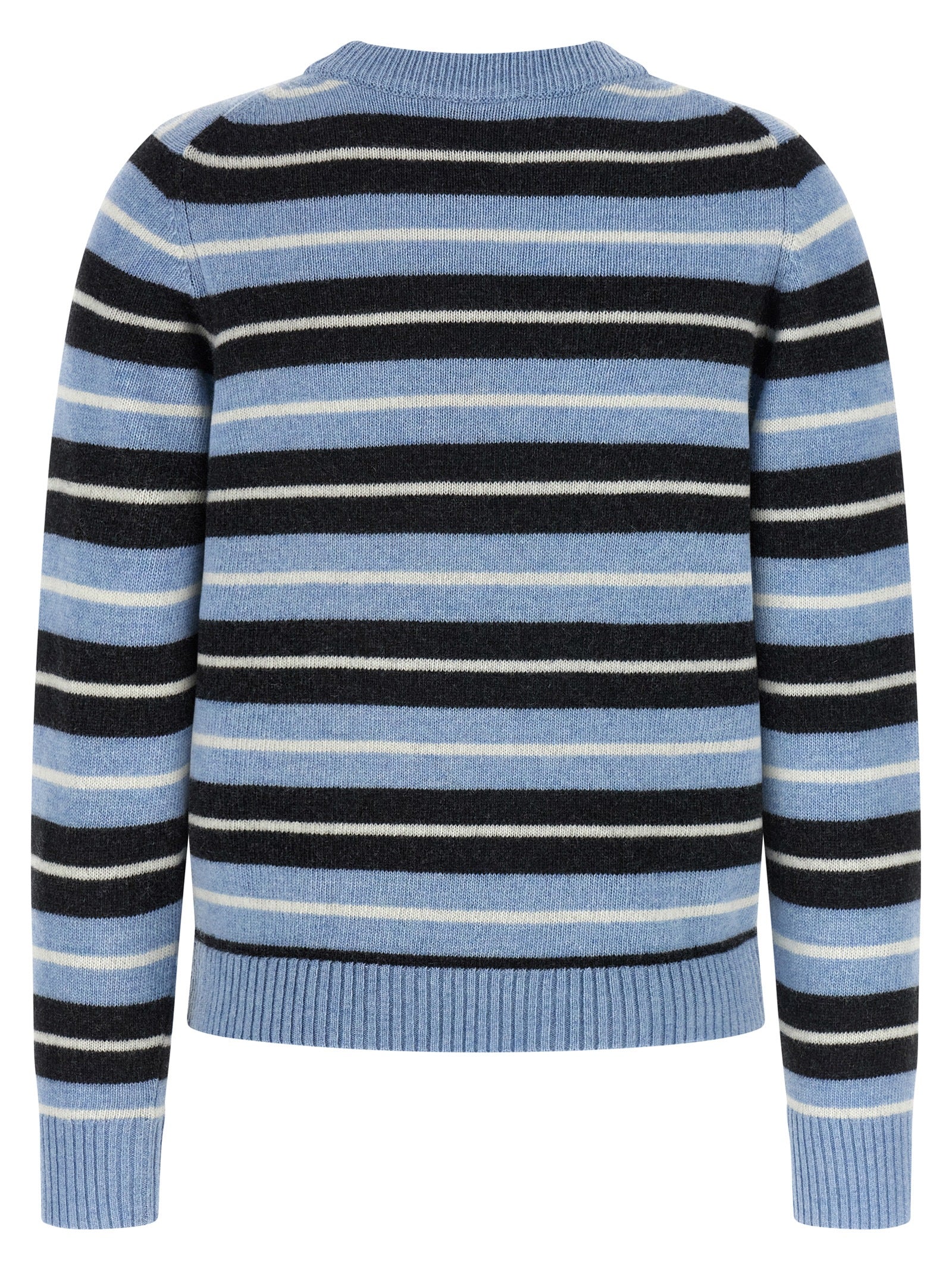 Ganni Blue Wool Women's Cardigan
