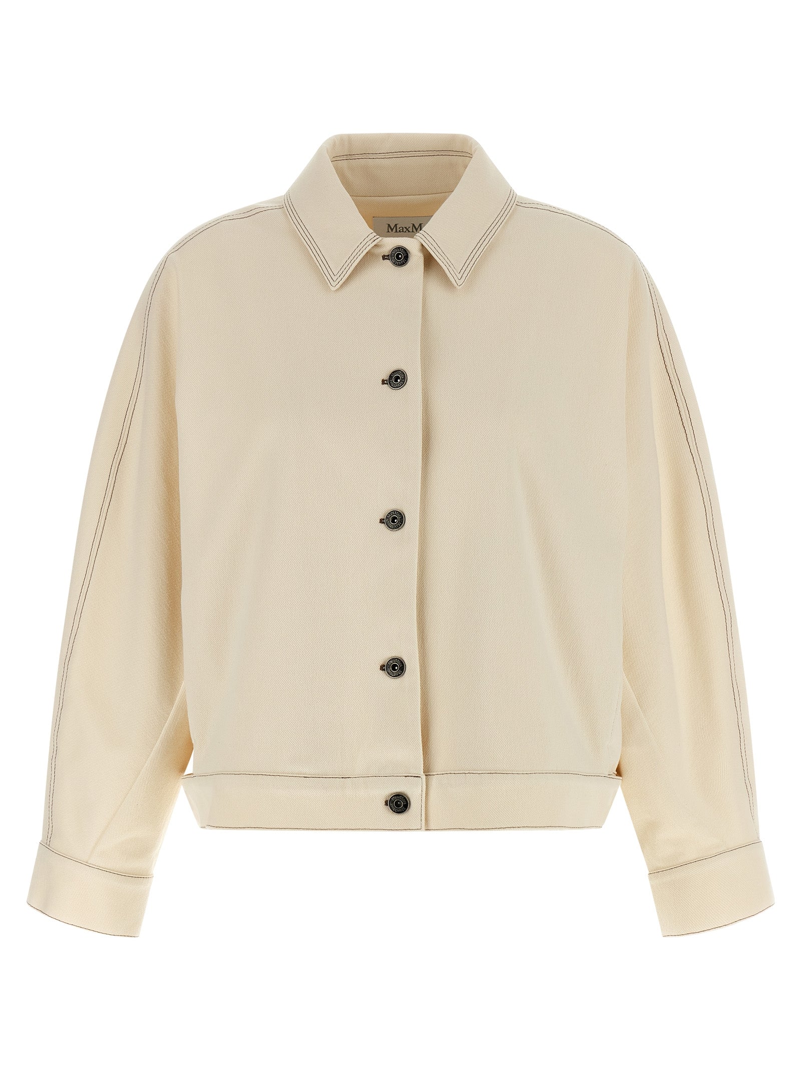 Max Mara Beige Cotton Women's Jacket