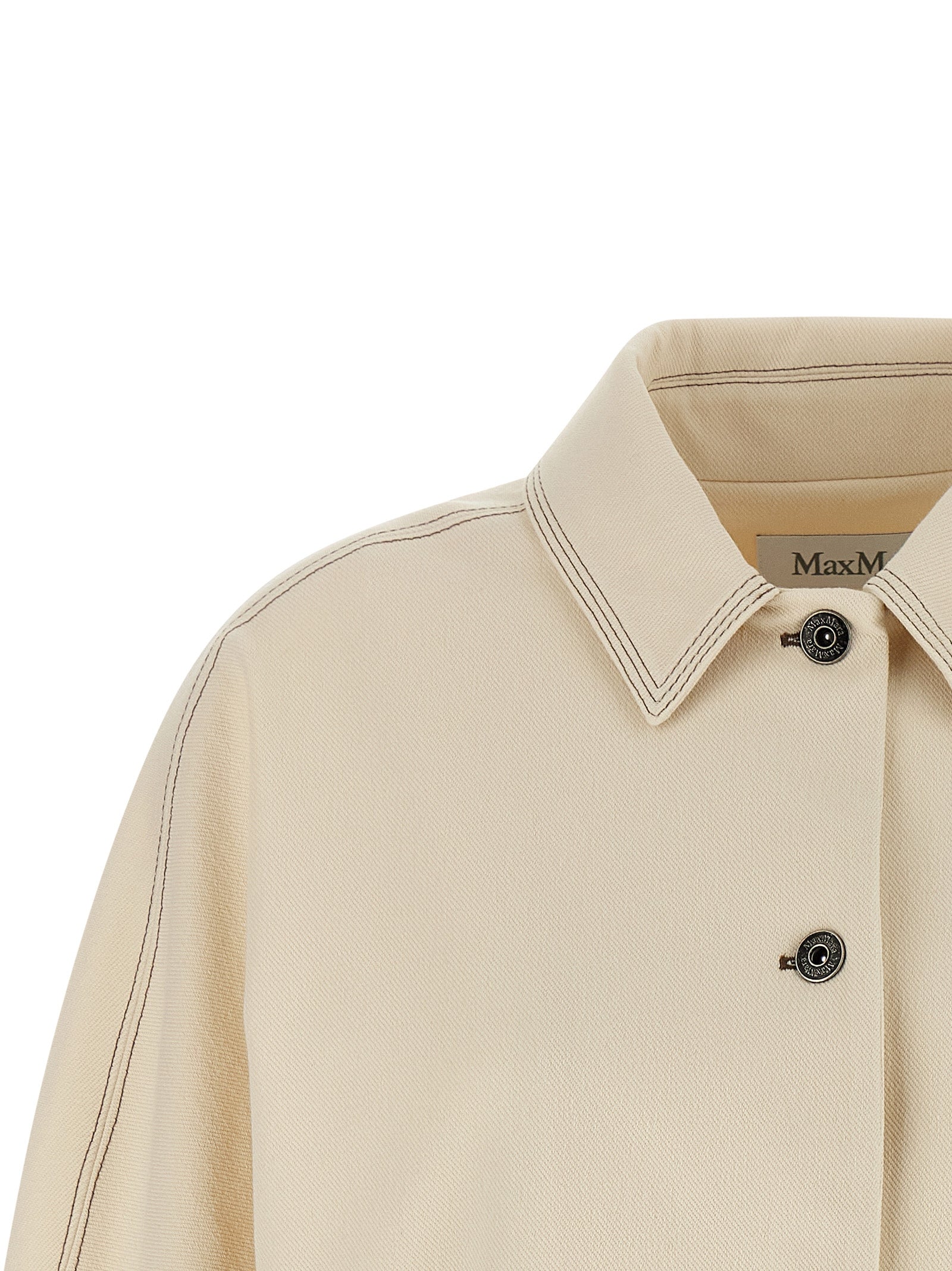 Max Mara Beige Cotton Women's Jacket