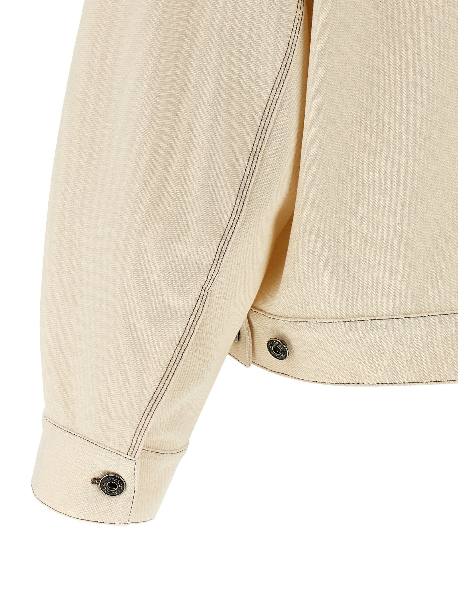Max Mara Beige Cotton Women's Jacket