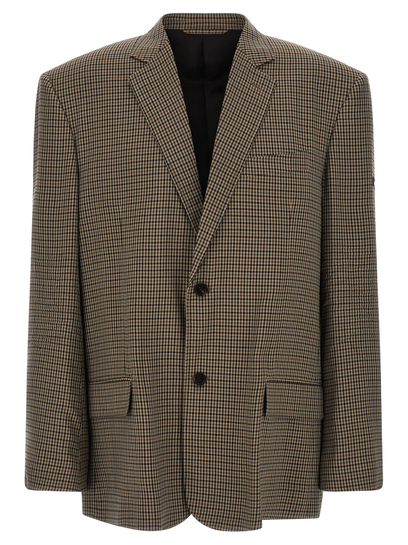 Balenciaga Brown Lyocell Men's Blazer