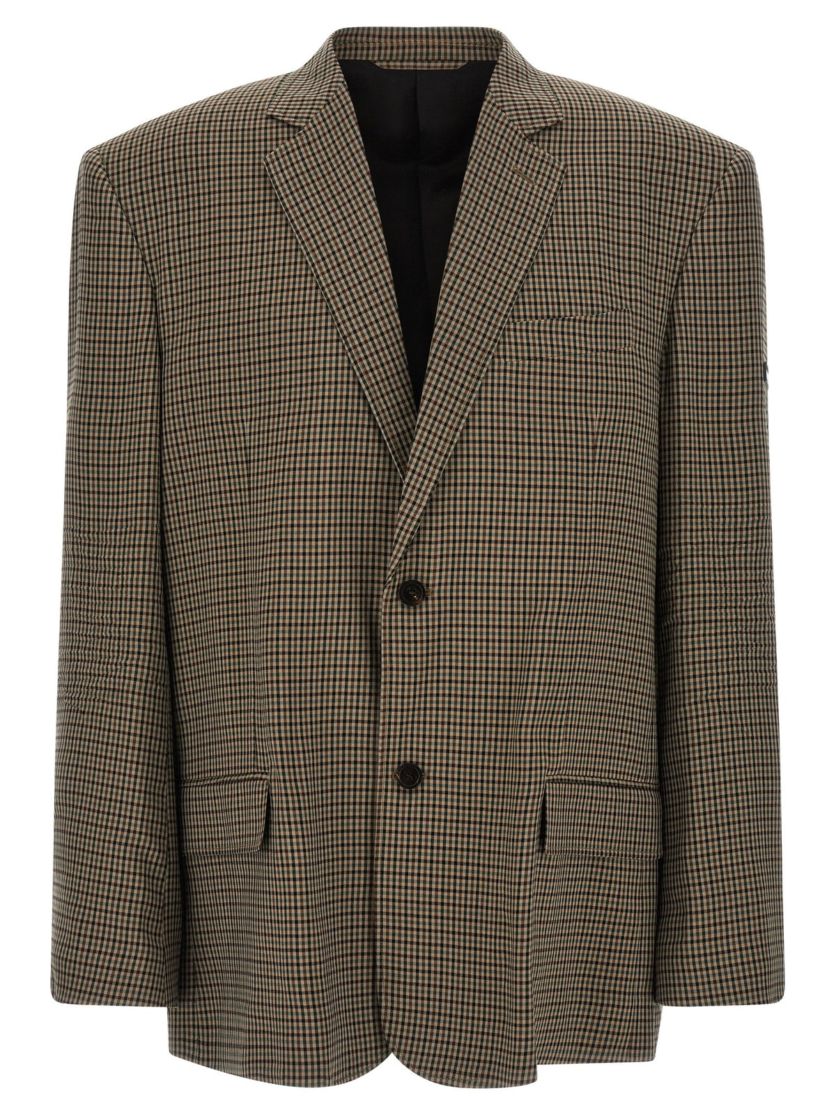 Balenciaga Brown Lyocell Men's Blazer