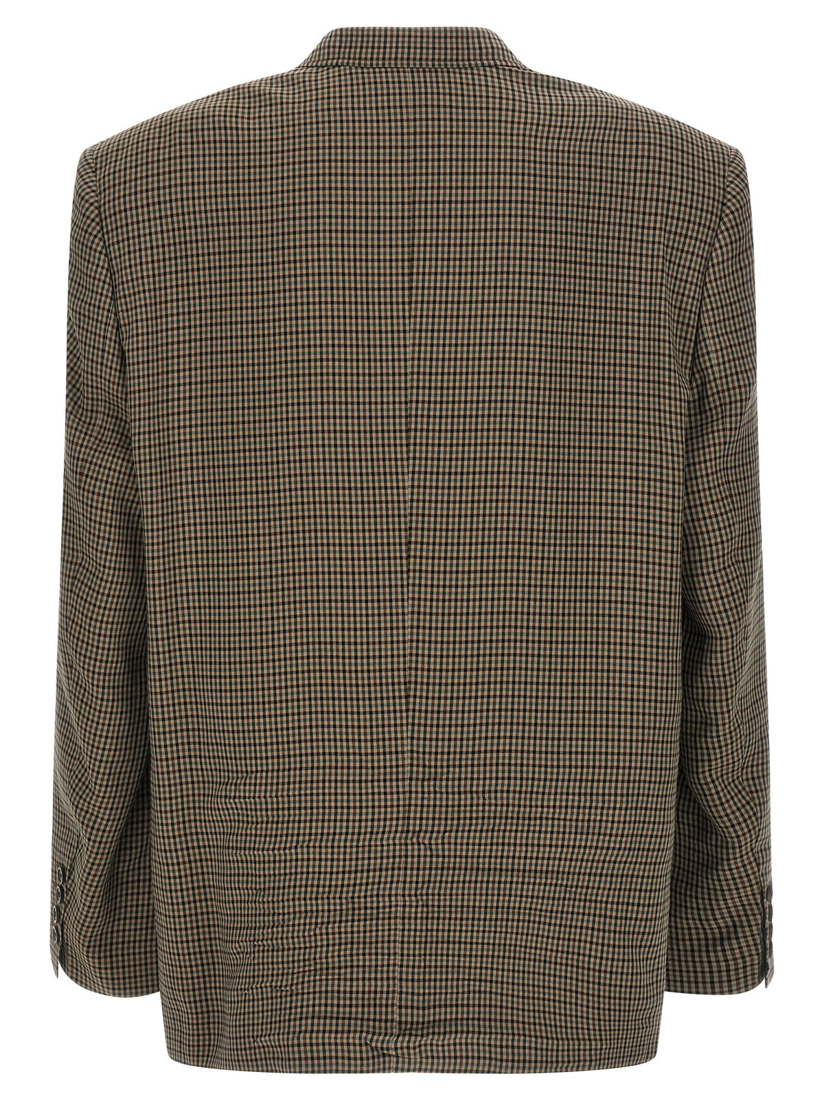Balenciaga Brown Lyocell Men's Blazer