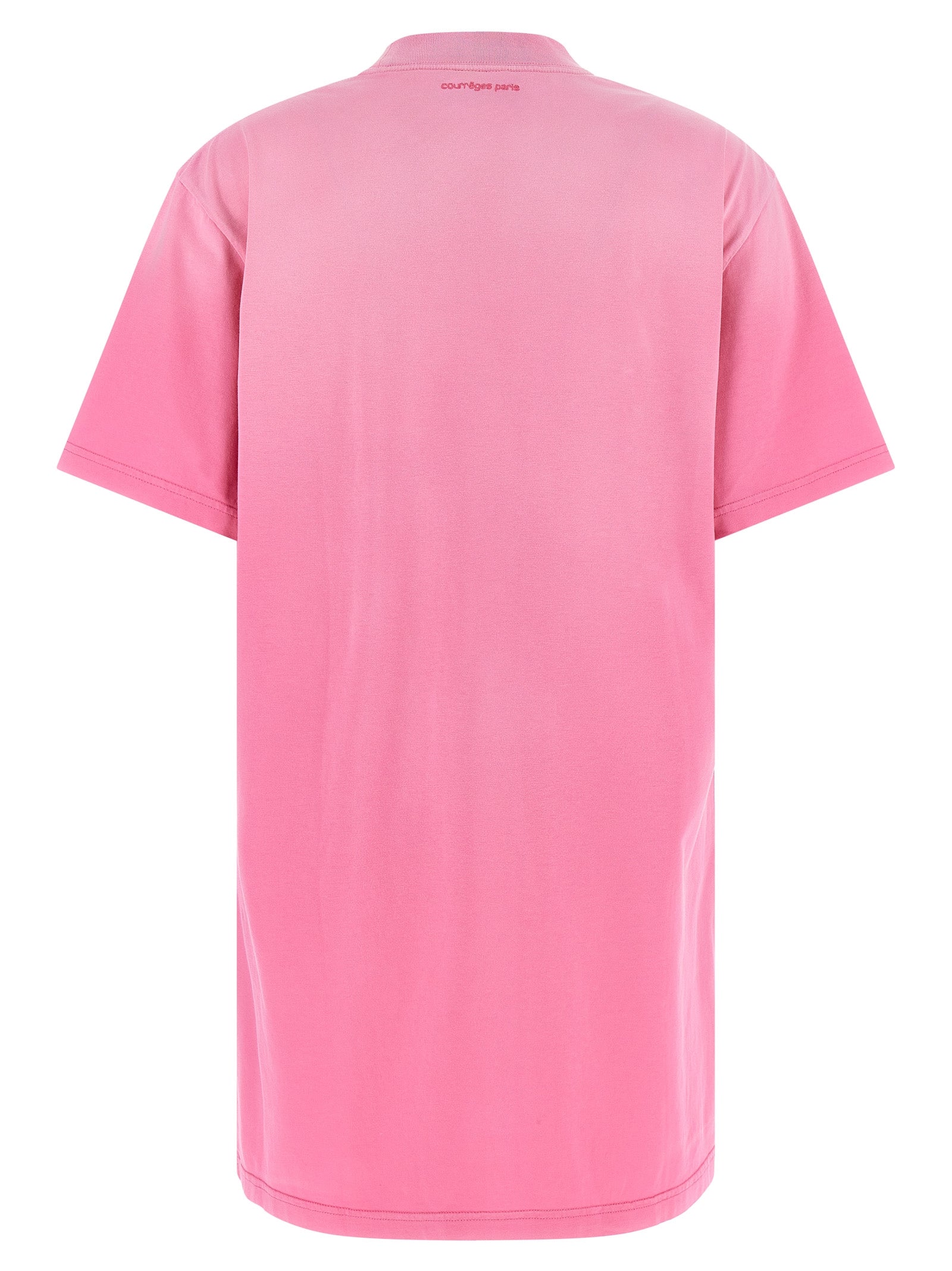 Courrèges Multicolor Cotton Short Women's Dress