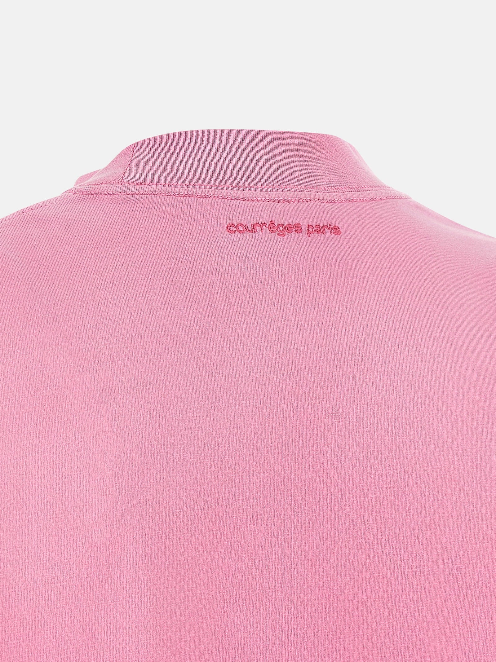 Courrèges Multicolor Cotton Short Women's Dress