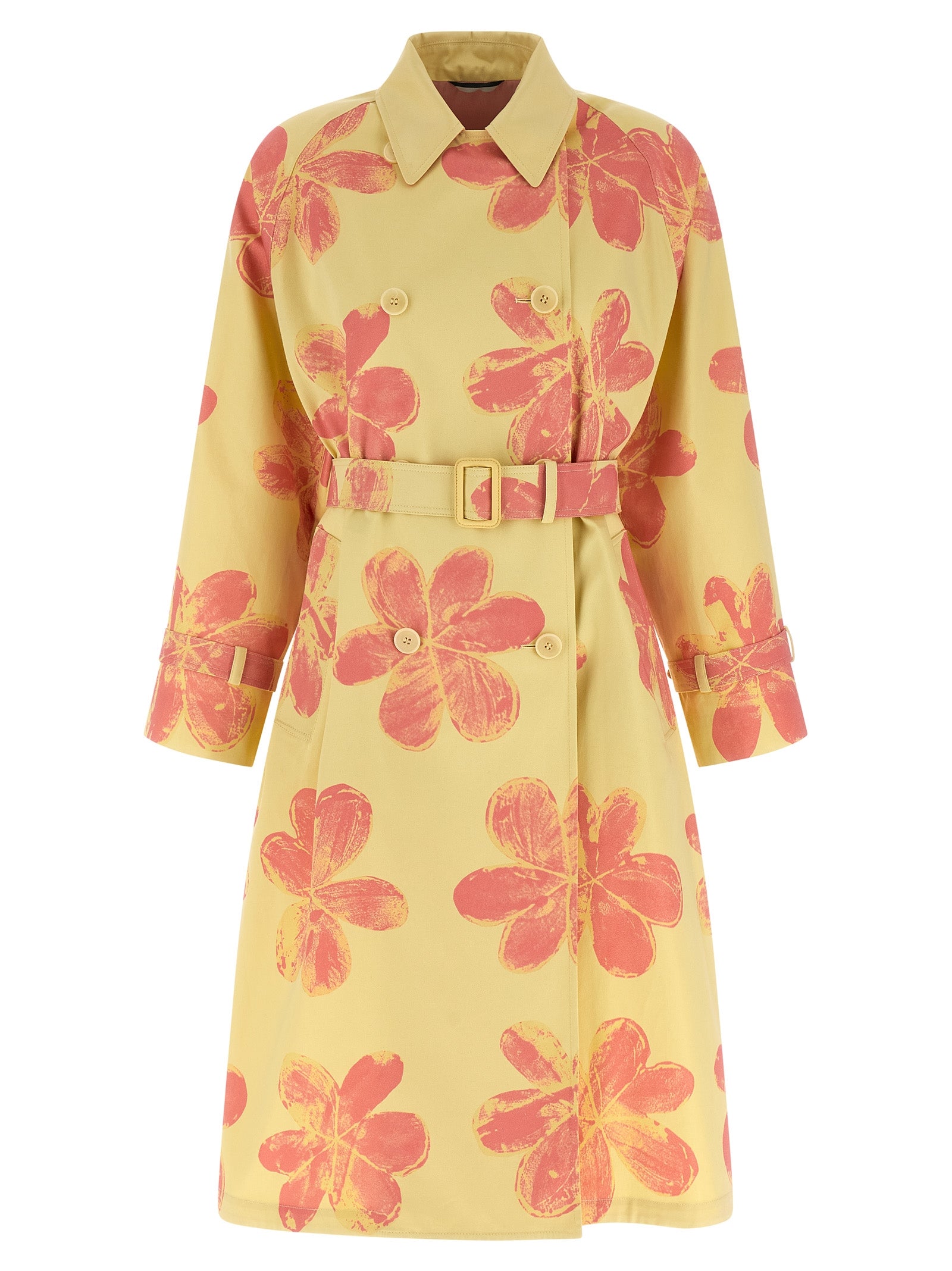 Max Mara Bicolor Cotton Women's Coat