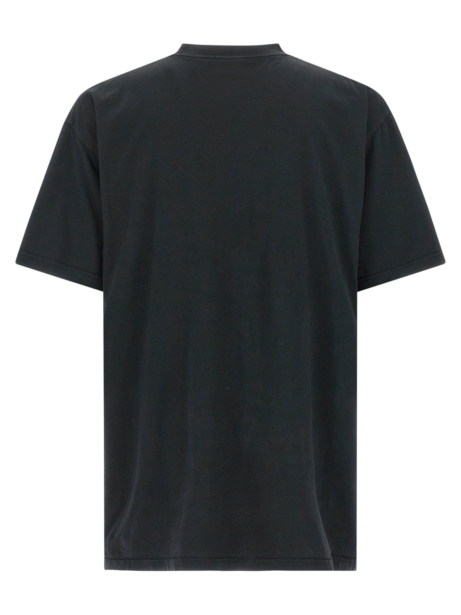 Balenciaga Black Cotton Men's T-Shirt
