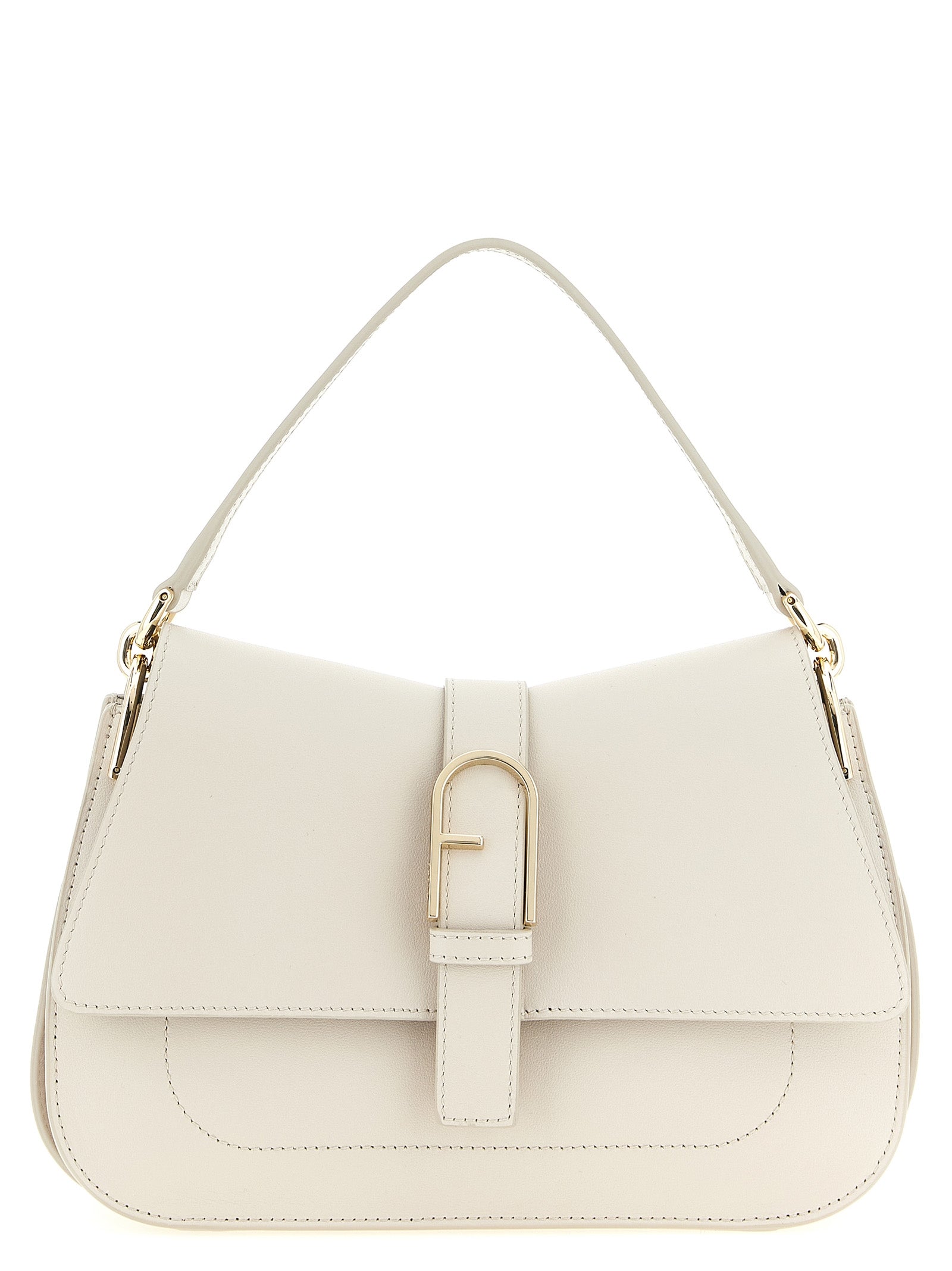 Furla Beige Calfskin Shoulder Women's Bag