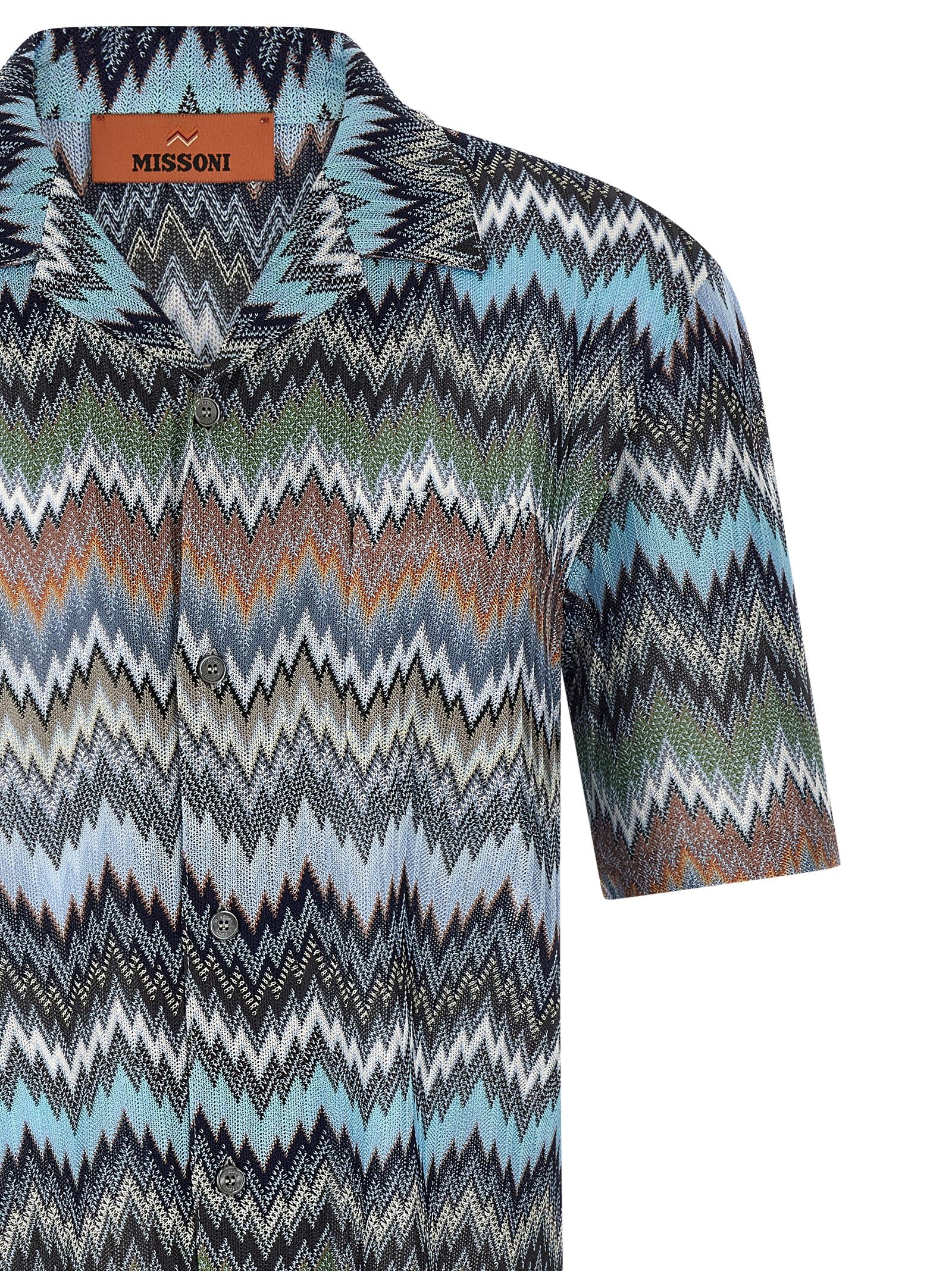 Missoni Multicolor Viscose Men's Blouse
