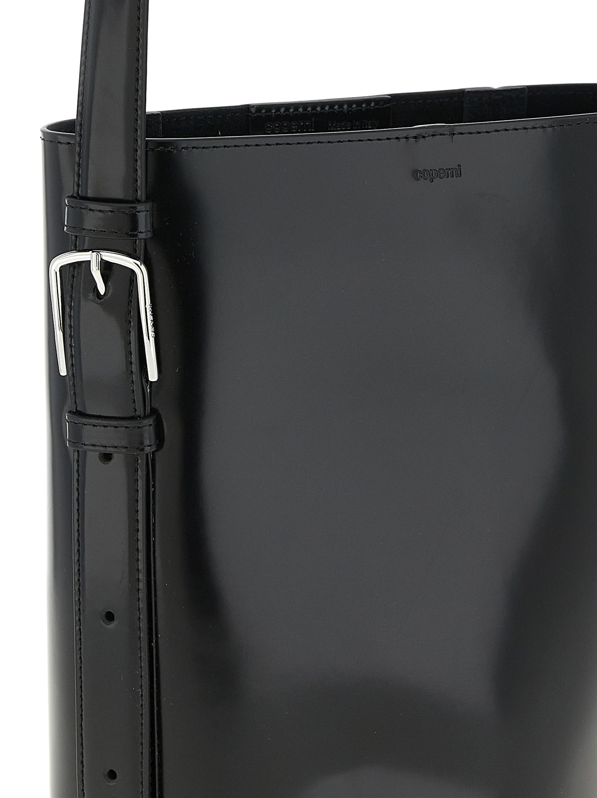 Coperni Black Cowhide Shoulder Women's Bag