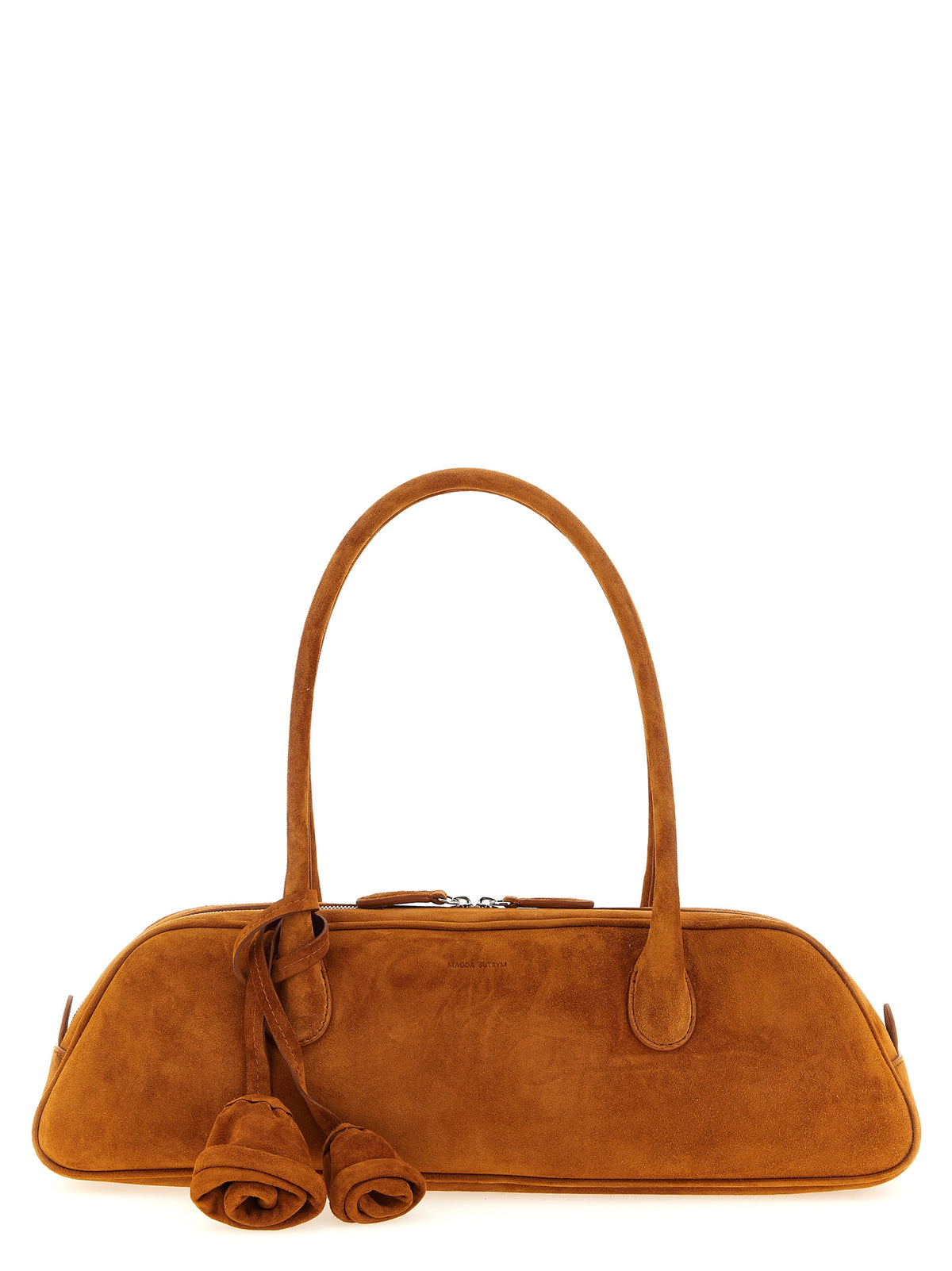 Magda Butrym Brown Calfskin Shoulder Women's Bag