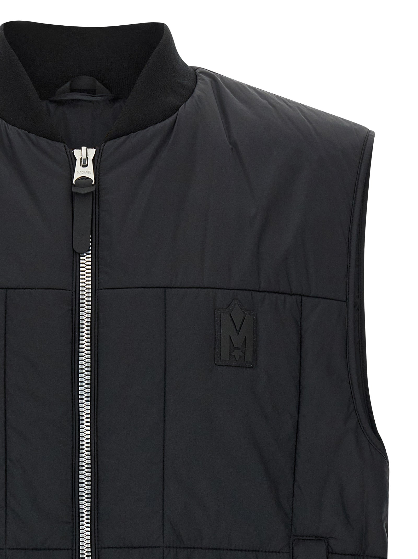 Mackage Black Nylon Sleeveless Men's Jacket