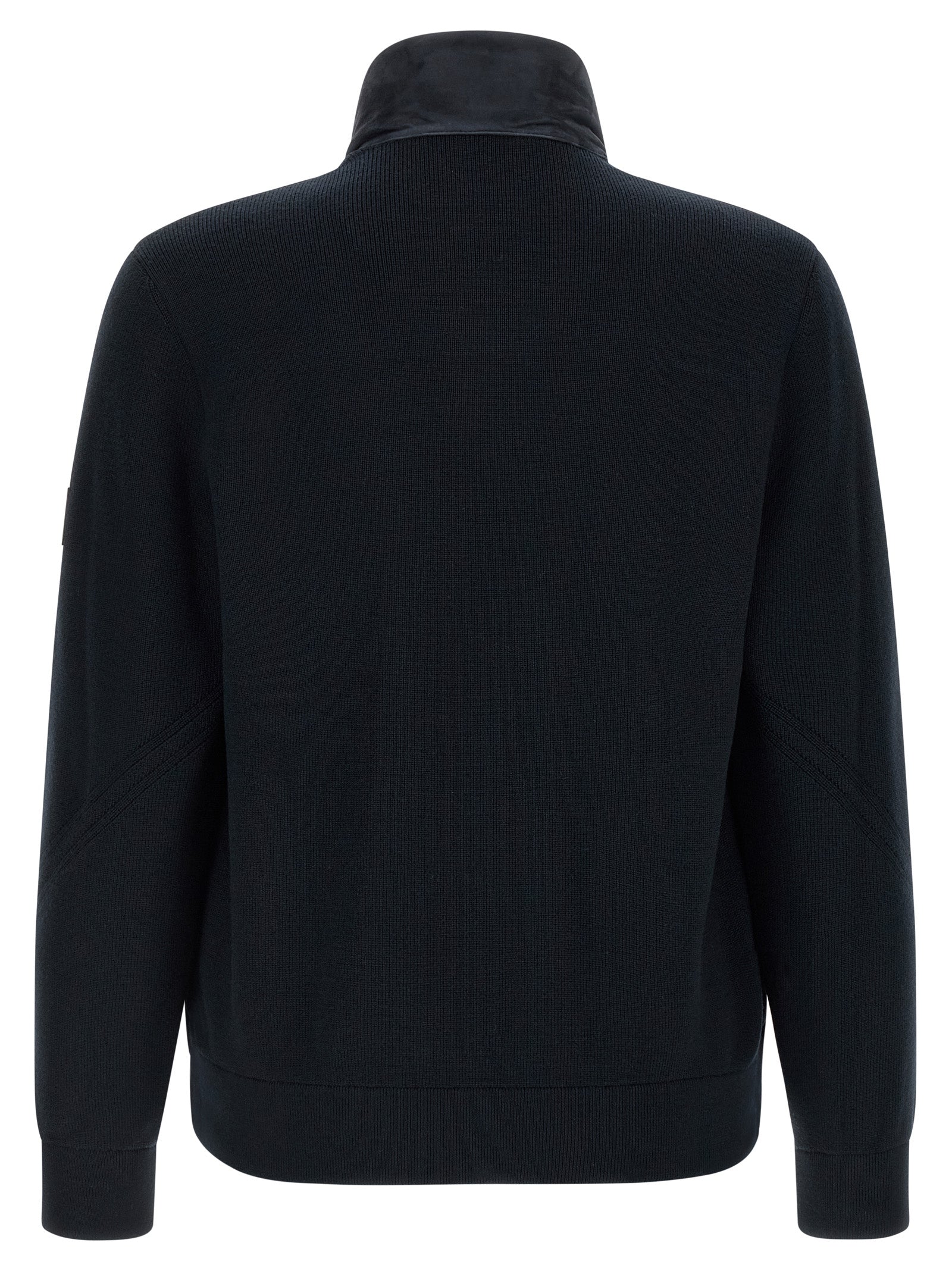 Mackage Blue Virgin Wool Full-Length Men's Jacket