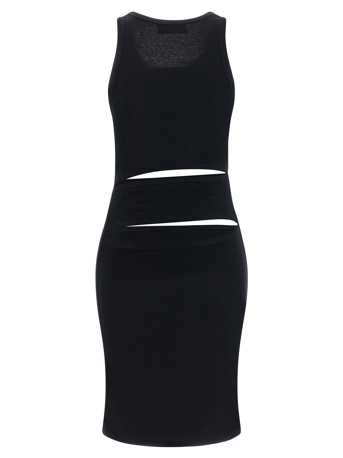 Coperni Black Organic Cotton Short Women's Dress