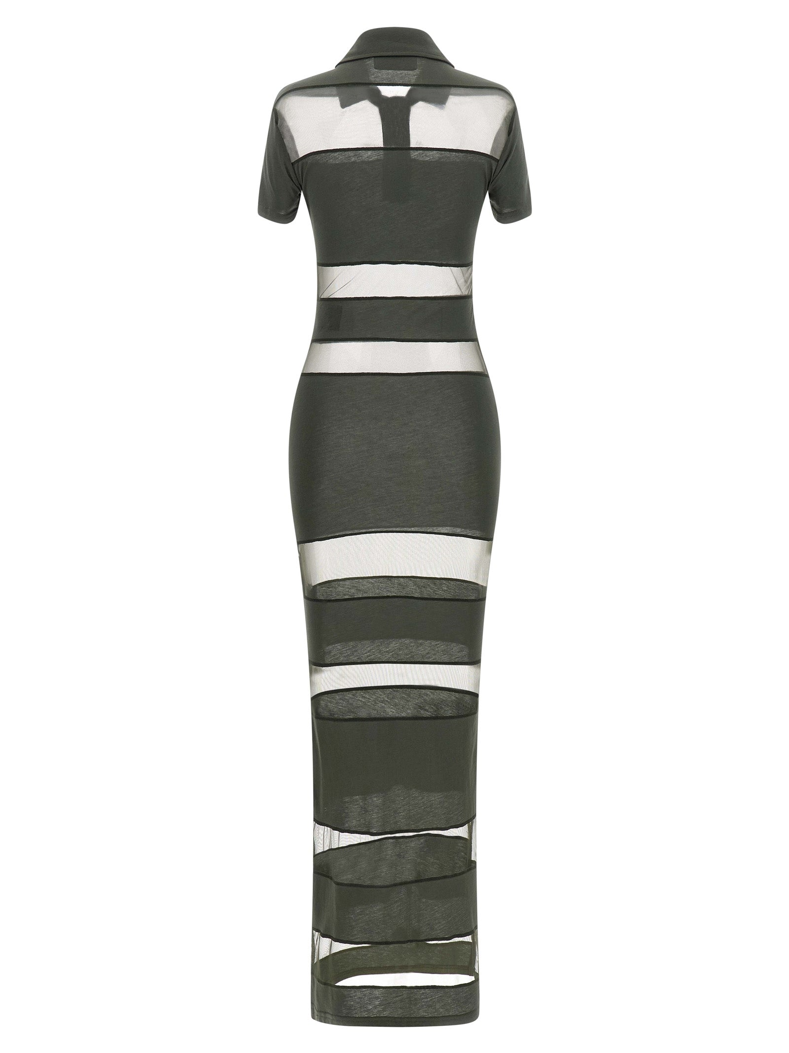 Coperni Bicolor Cotton Long Women's Dress