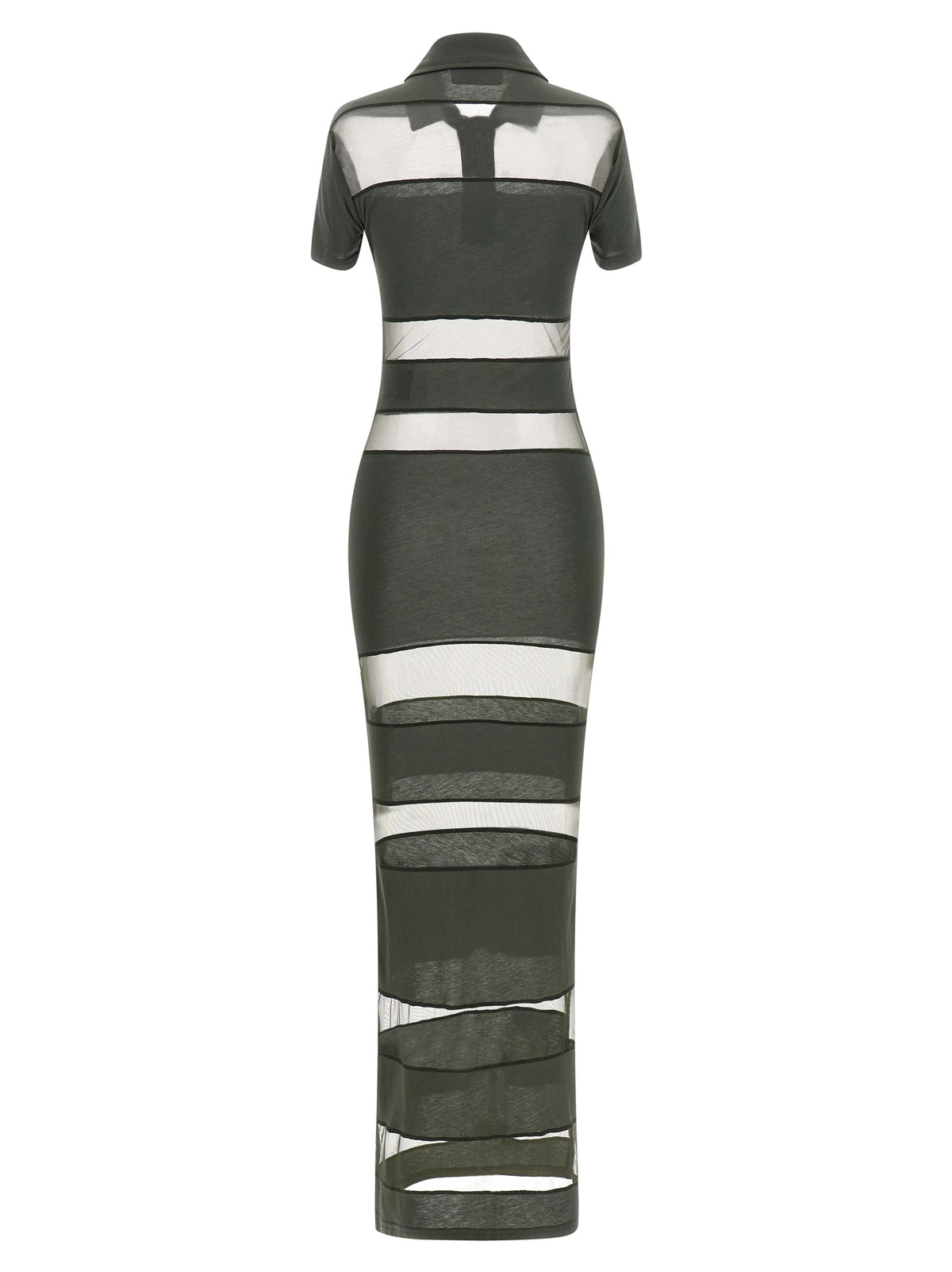 Coperni Bicolor Cotton Long Women's Dress