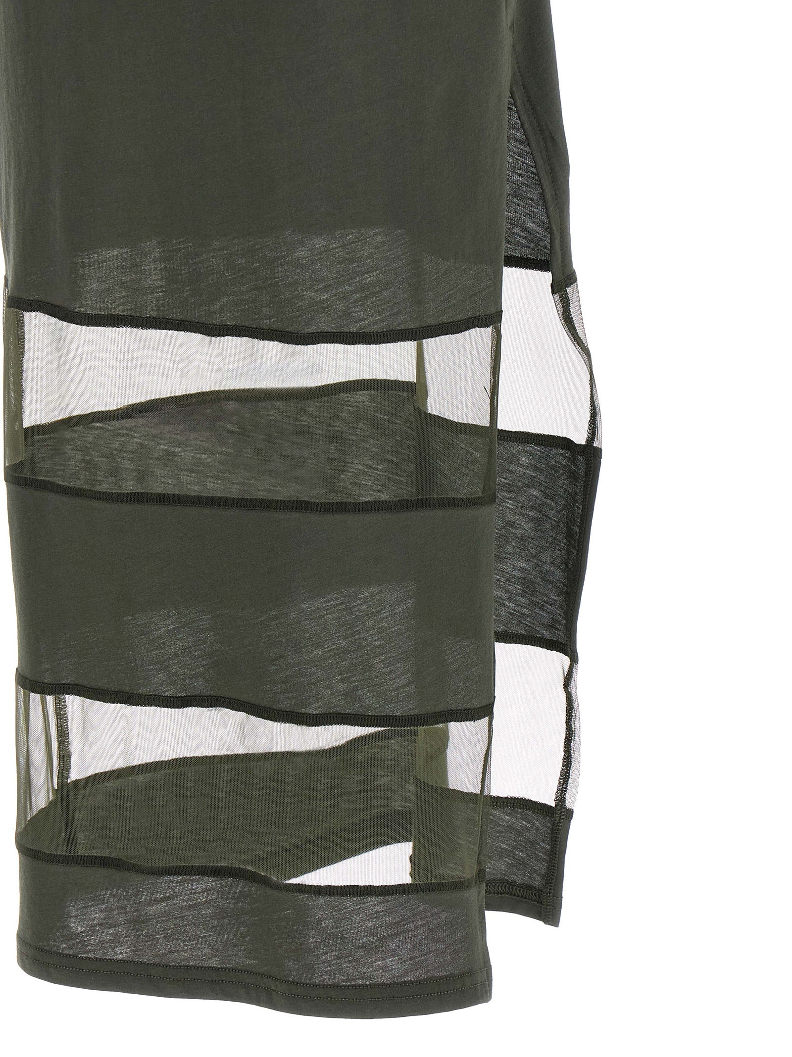 Coperni Bicolor Cotton Long Women's Dress