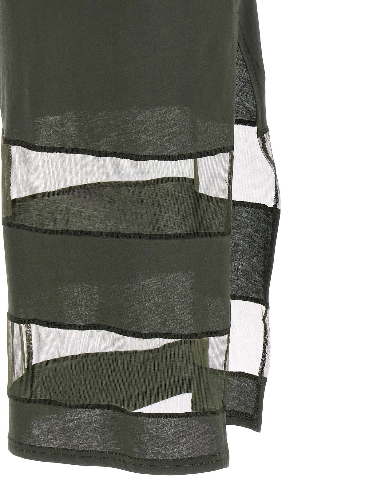 Coperni Bicolor Cotton Long Women's Dress
