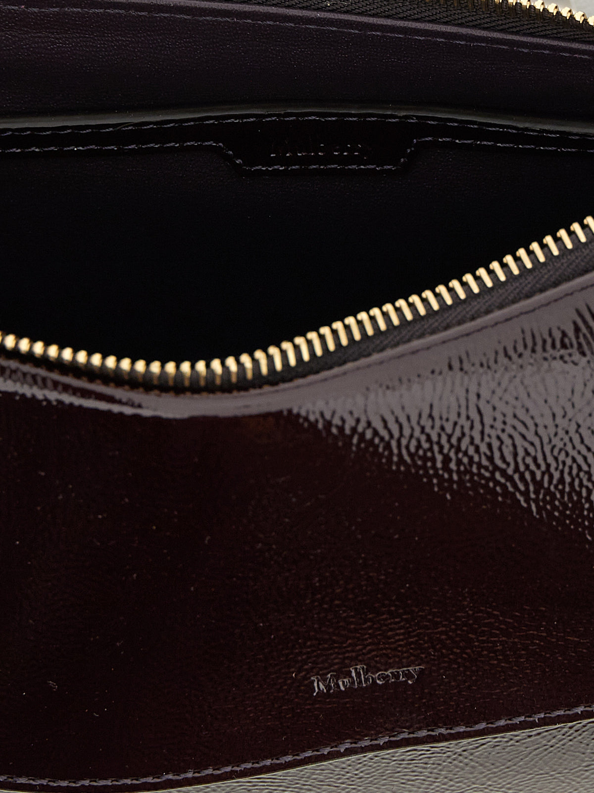 Mulberry Purple Calfskin Shoulder Women's Bag