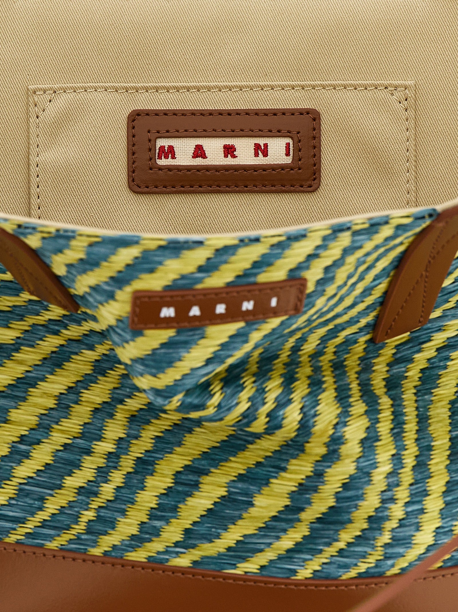 Marni Bicolor Polyamide Tote Women's Bag