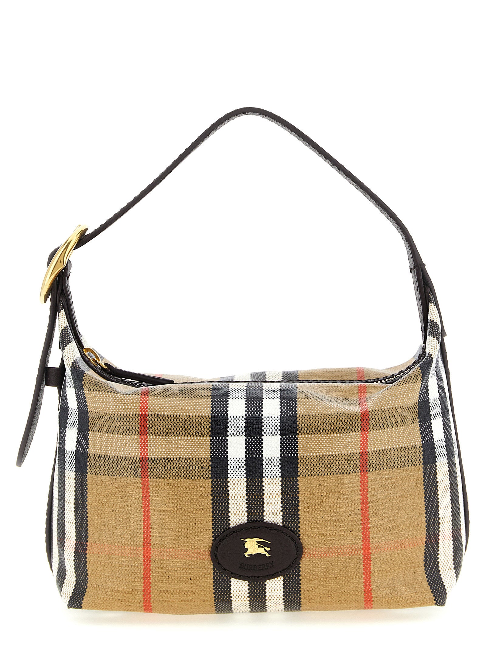 Burberry Beige Cotton Women's Handbag