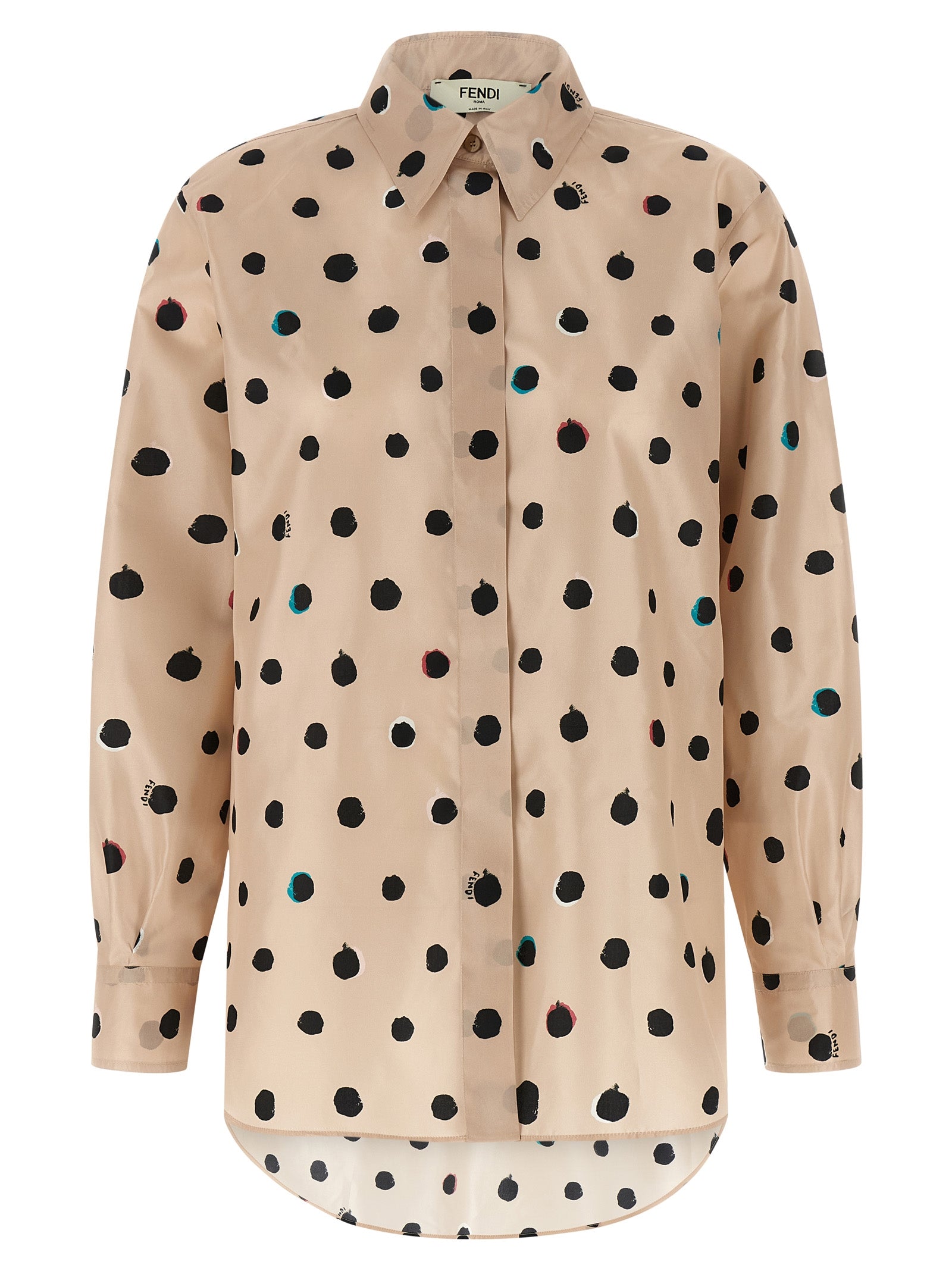 Fendi Multicolor Silk Women's Blouse