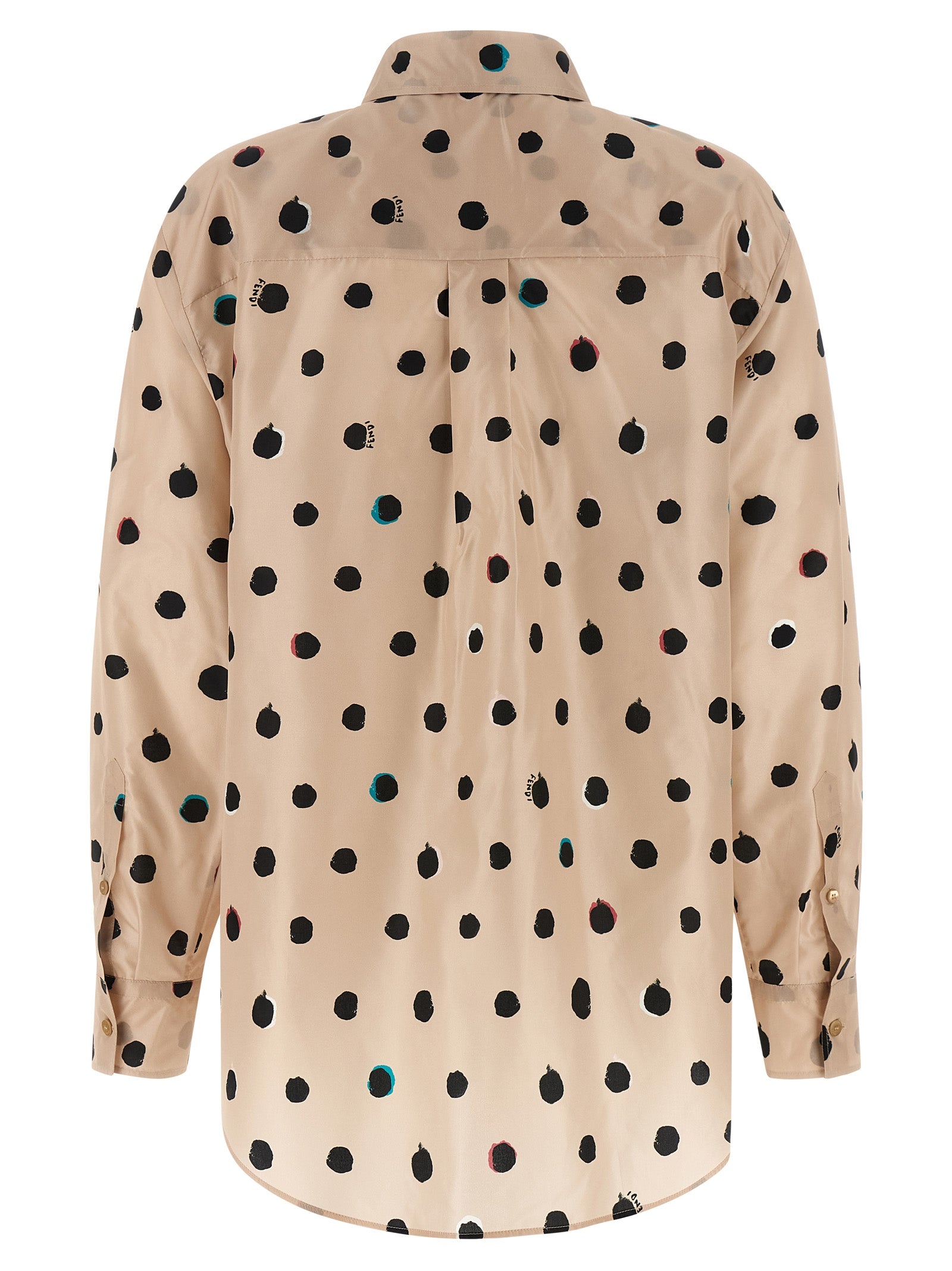 Fendi Multicolor Silk Women's Blouse