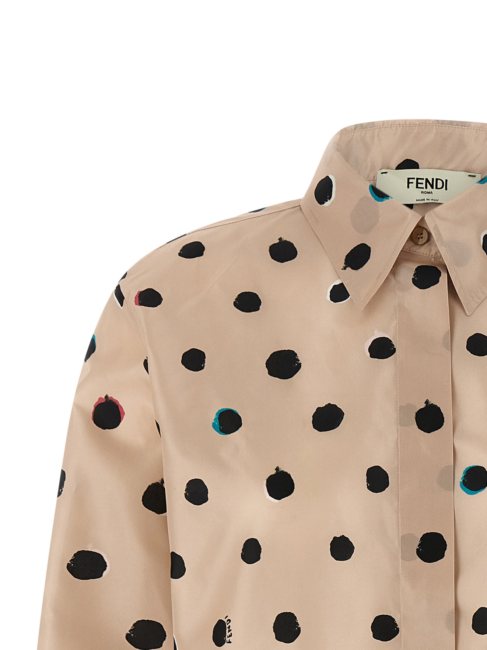 Fendi Multicolor Silk Women's Blouse
