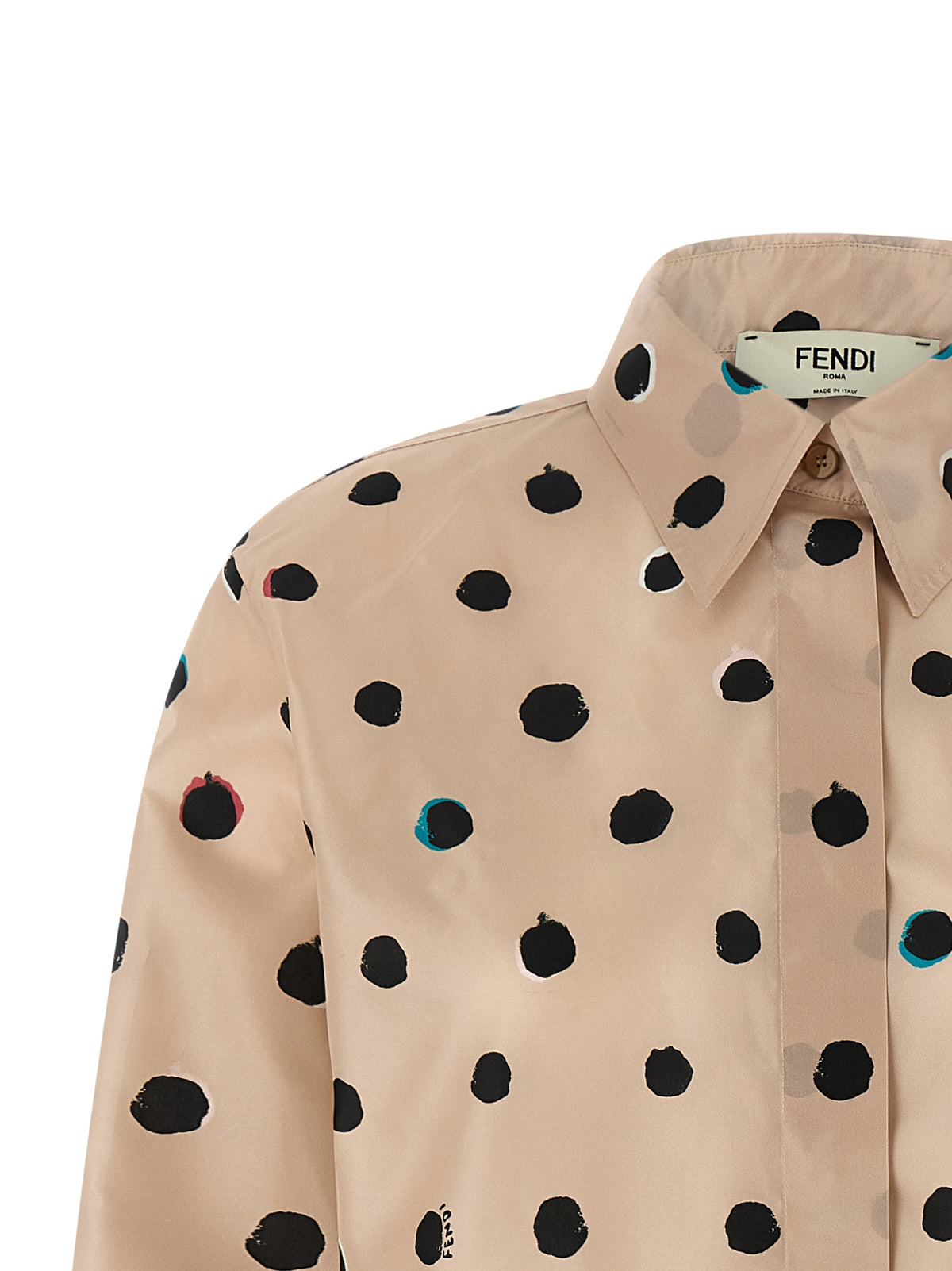 Fendi Multicolor Silk Women's Blouse