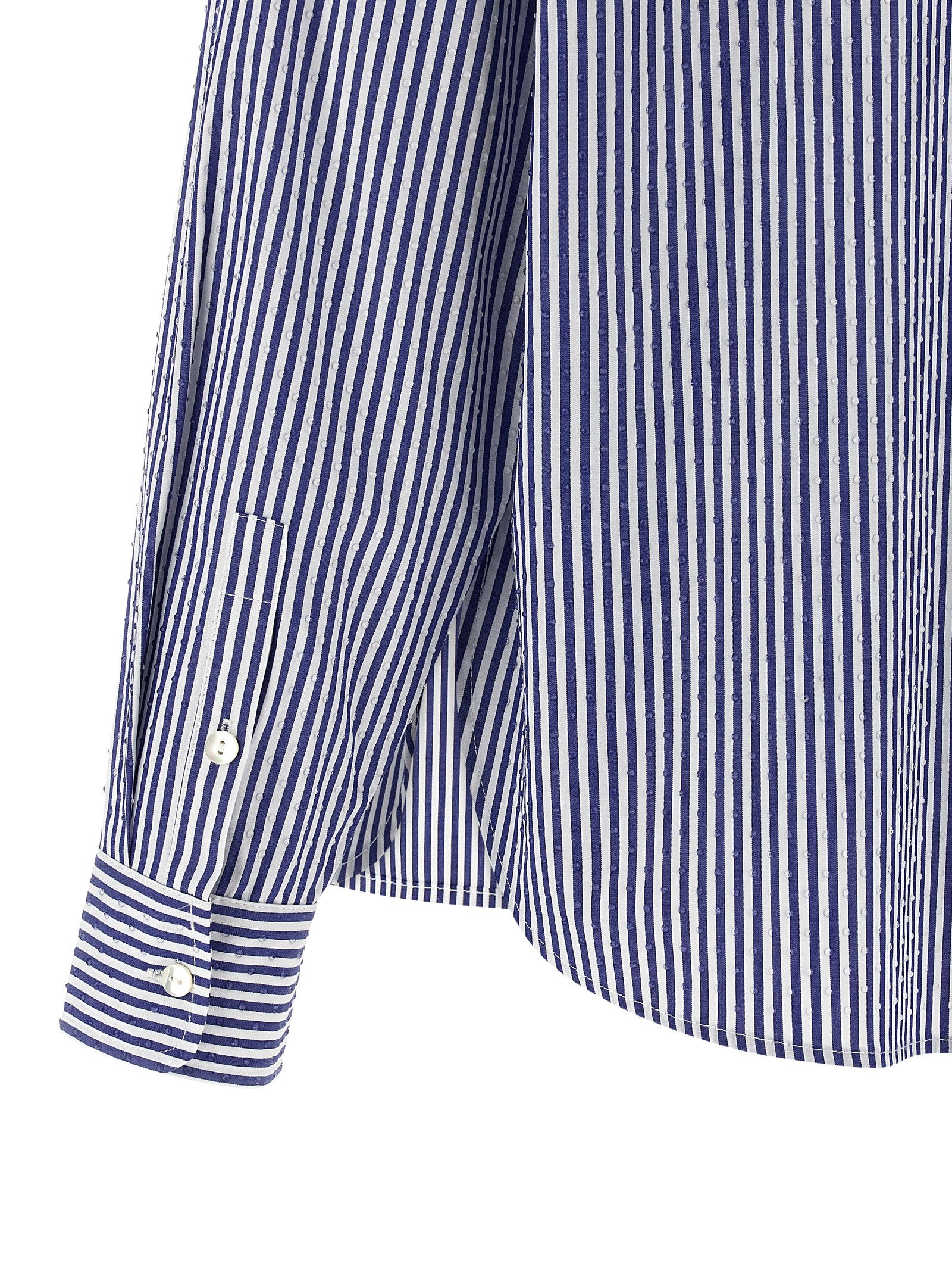 P.A.R.O.S.H. Blue Cotton Women's Blouse