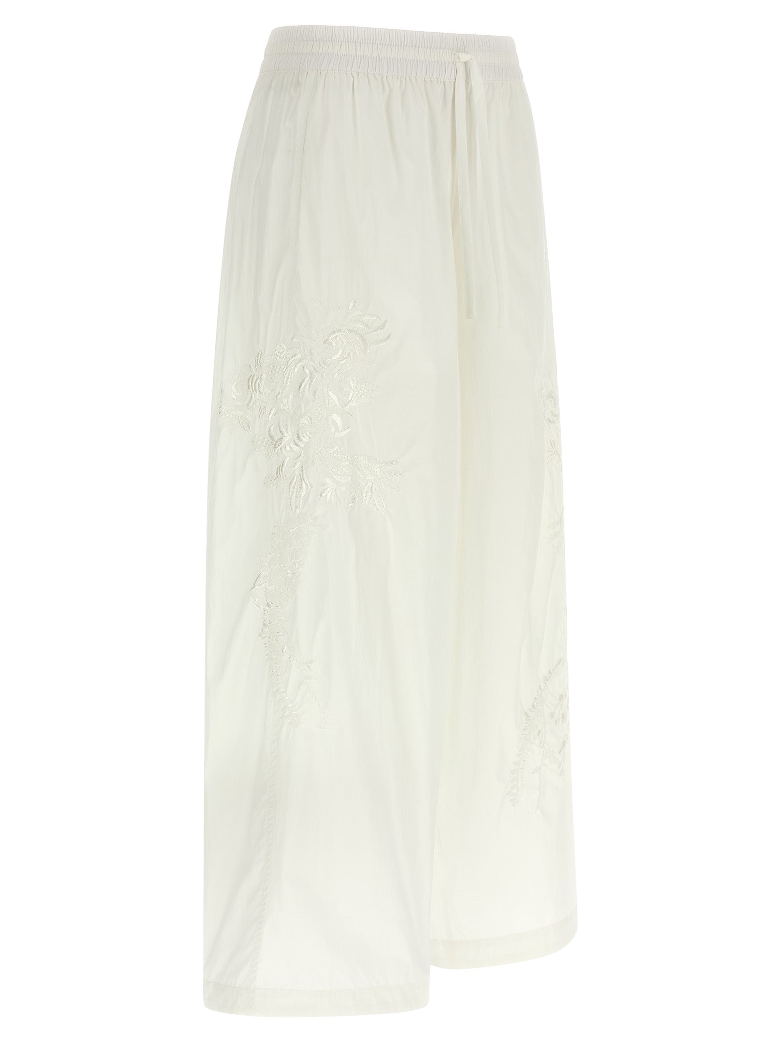 P.A.R.O.S.H. White Polyamide Casual Women's Pants