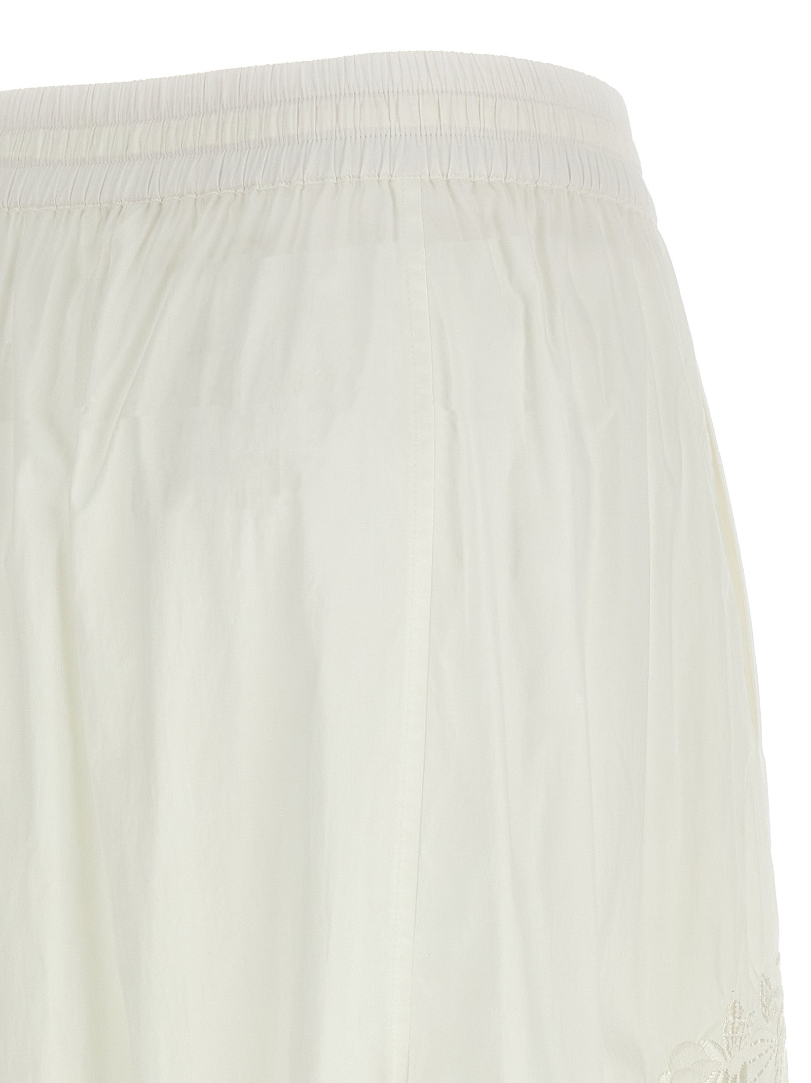 P.A.R.O.S.H. White Polyamide Casual Women's Pants