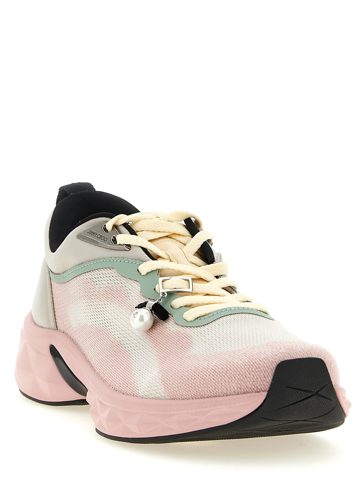 Jimmy Choo Multicolor Tencel Athletic Women's Sneakers