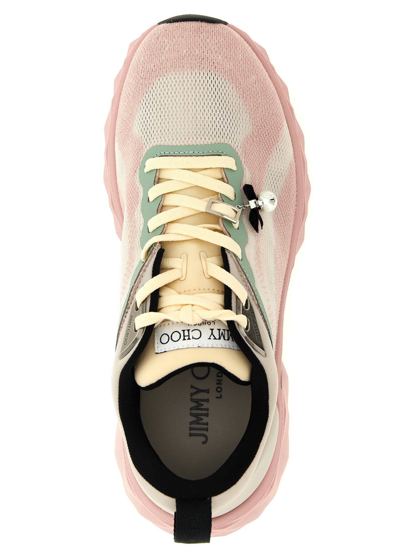 Jimmy Choo Multicolor Tencel Athletic Women's Sneakers