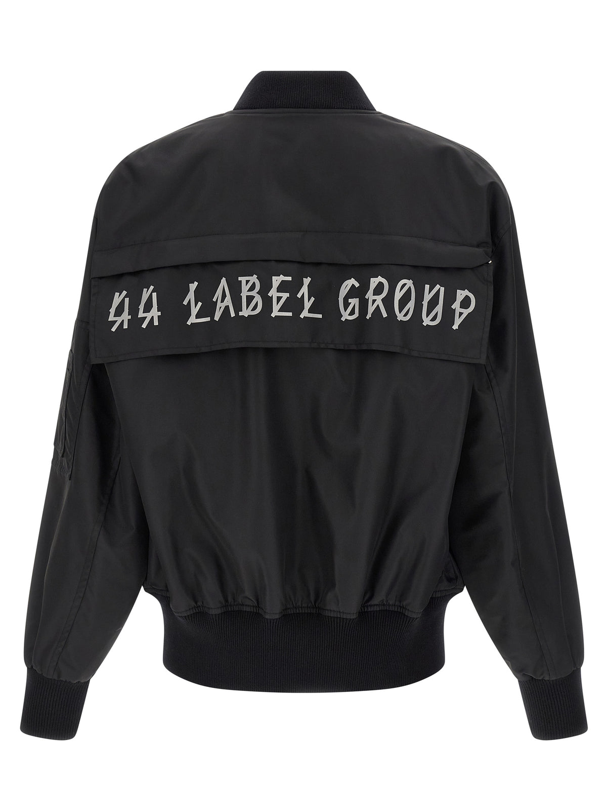 44 Label Group Black Polyamide Men's Bomber