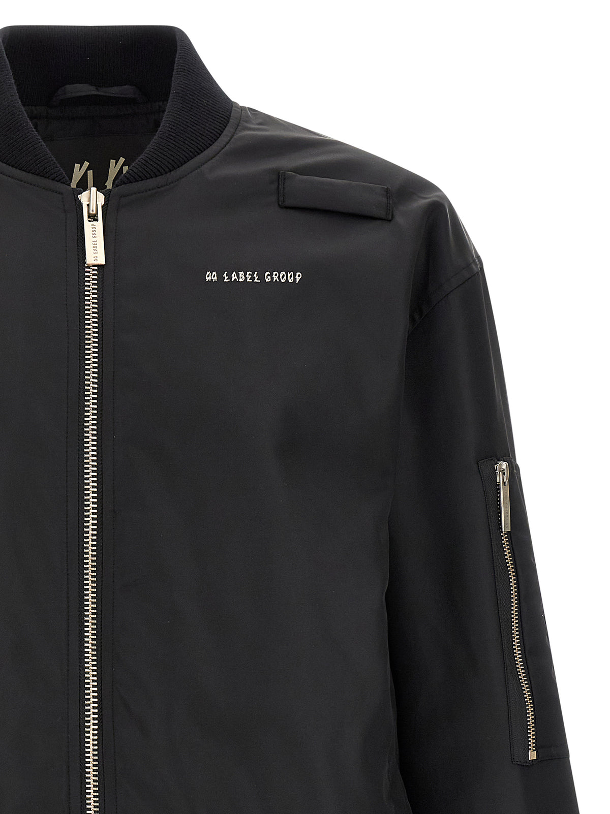 44 Label Group Black Polyamide Men's Bomber