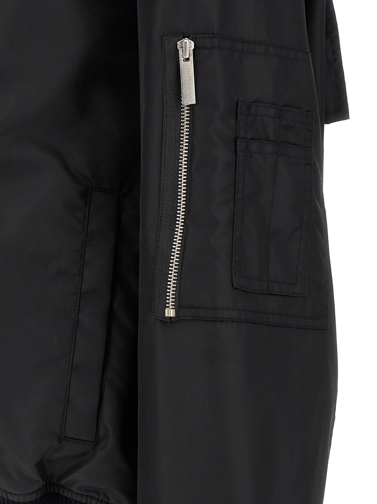 44 Label Group Black Polyamide Men's Bomber