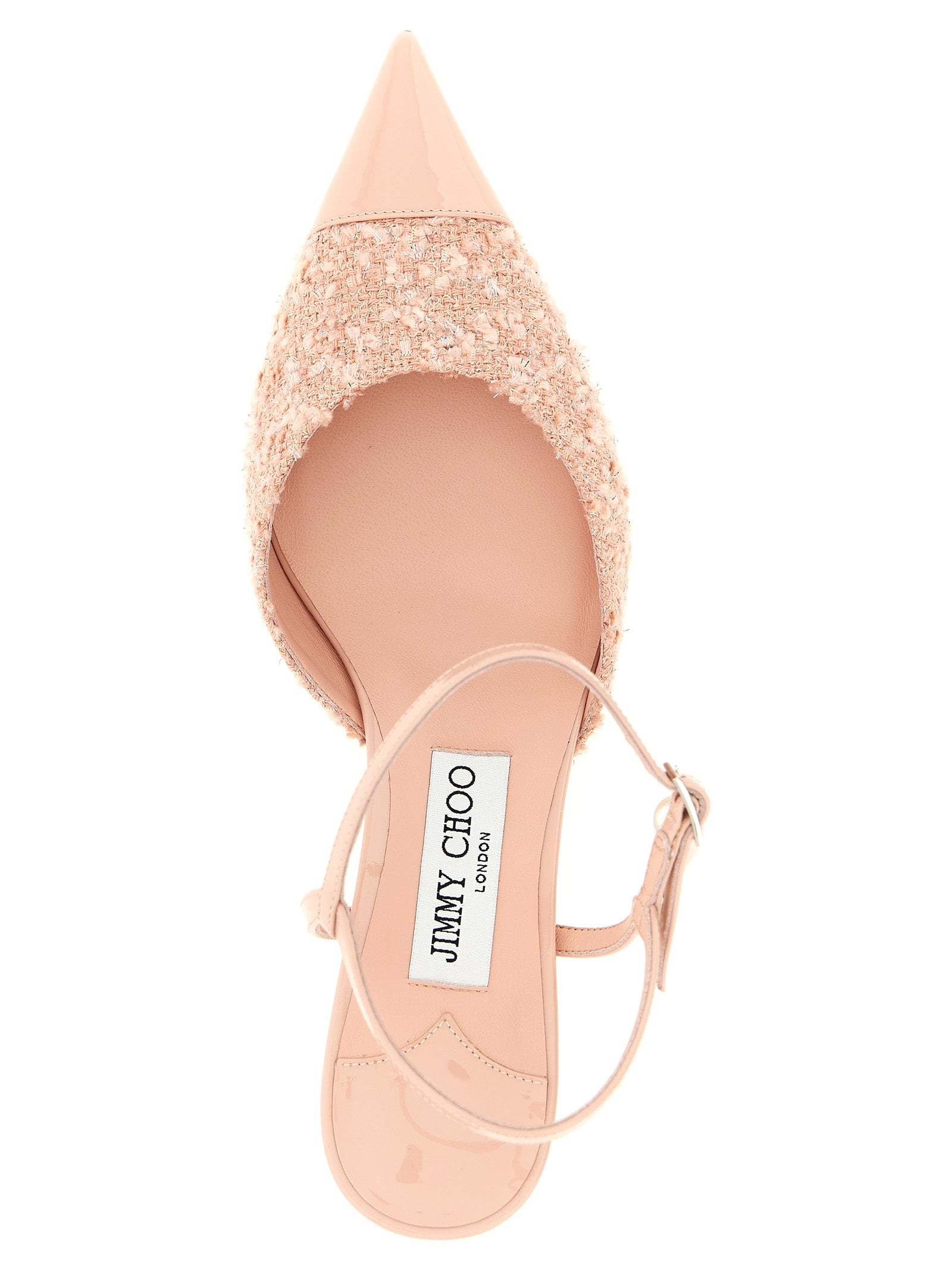 Jimmy Choo Multicolor Tencel Mid Heel Women's Pumps