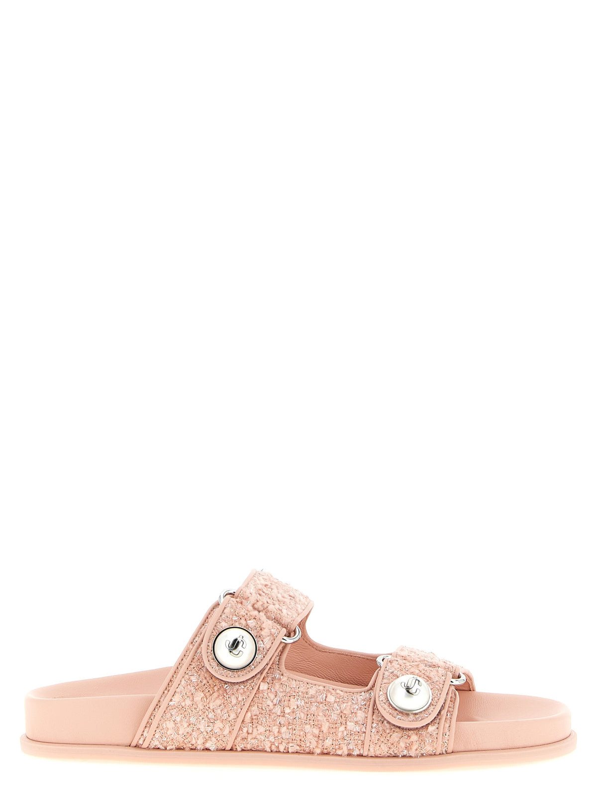 Jimmy Choo Multicolor Tencel Women's Slides