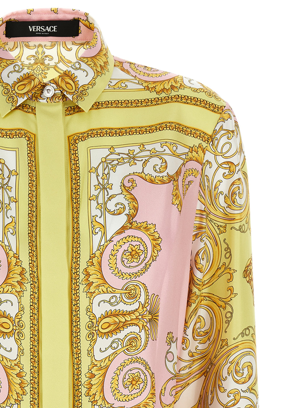 Versace Multicolor Silk Short Women's Dress