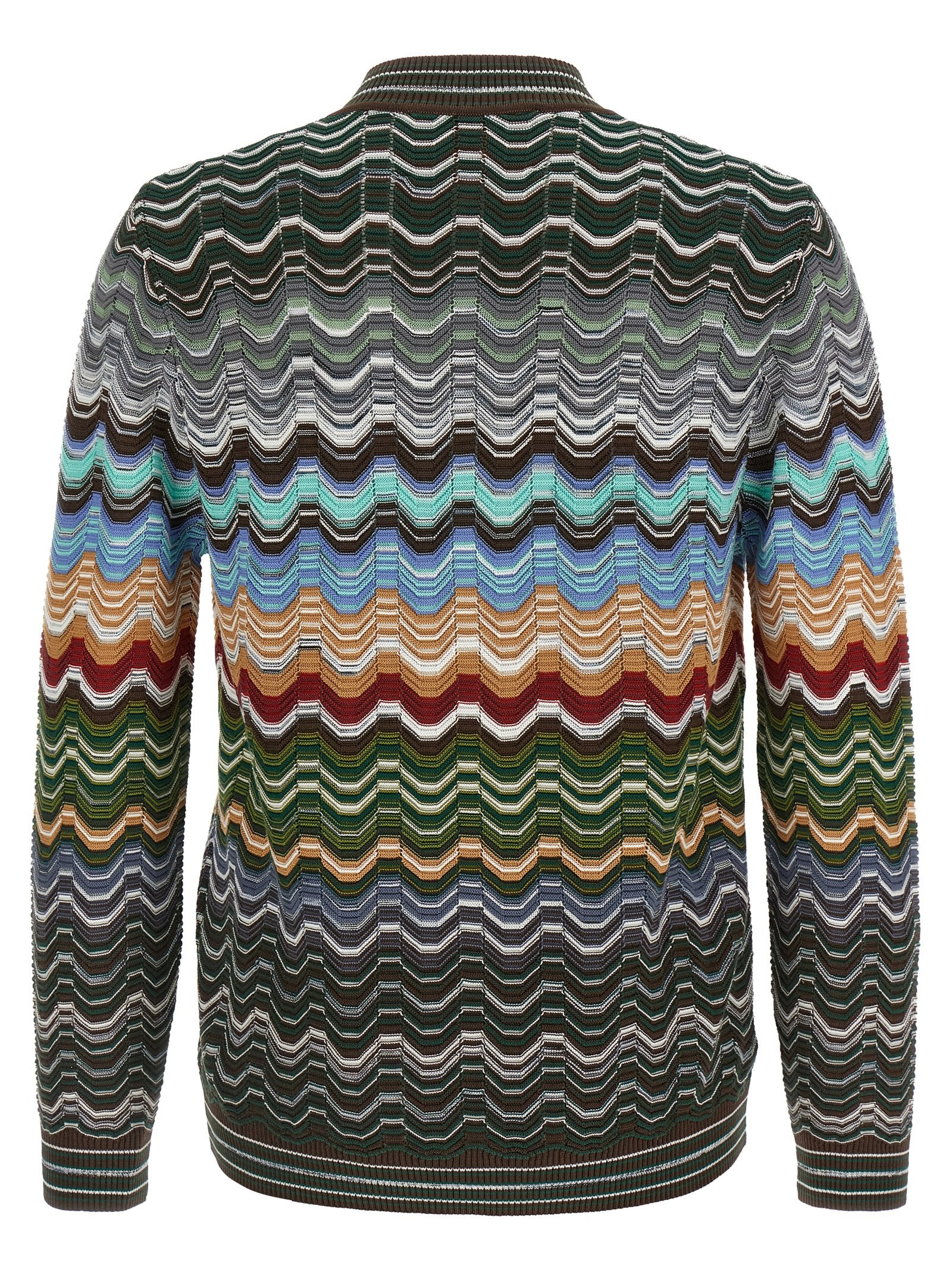 Missoni Multicolor Cotton Men's Cardigan