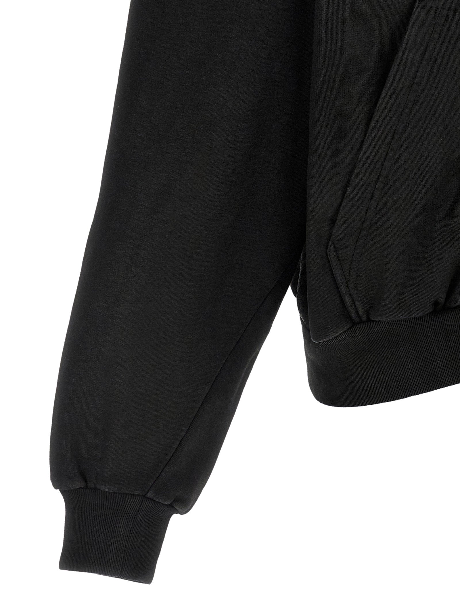Balenciaga Black Cotton Men's Sweatshirt
