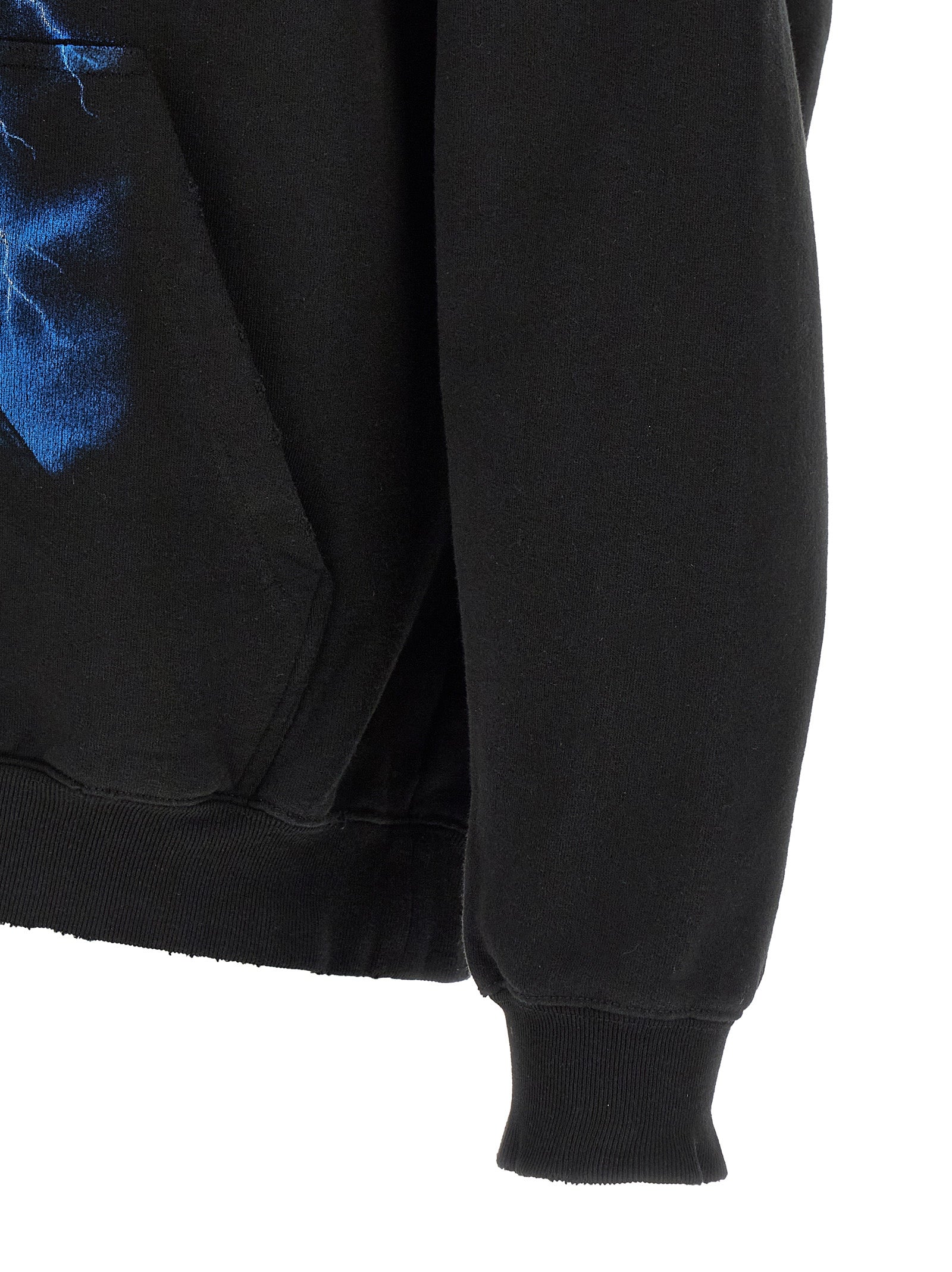Balenciaga Black Cotton Men's Sweatshirt