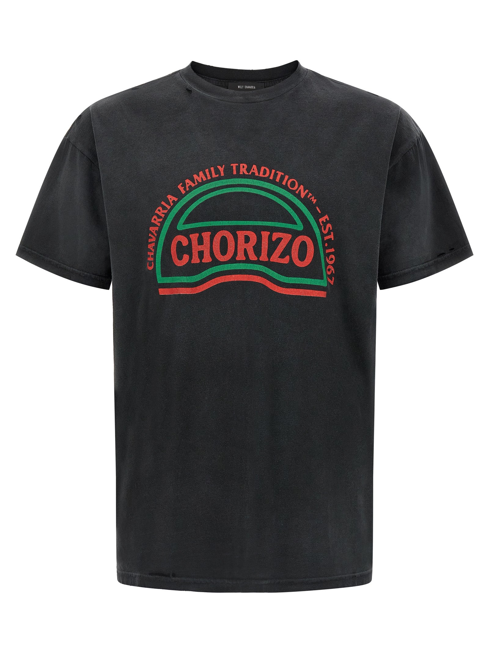 WILLY CHAVARRIA Black Cotton Men's T-Shirt