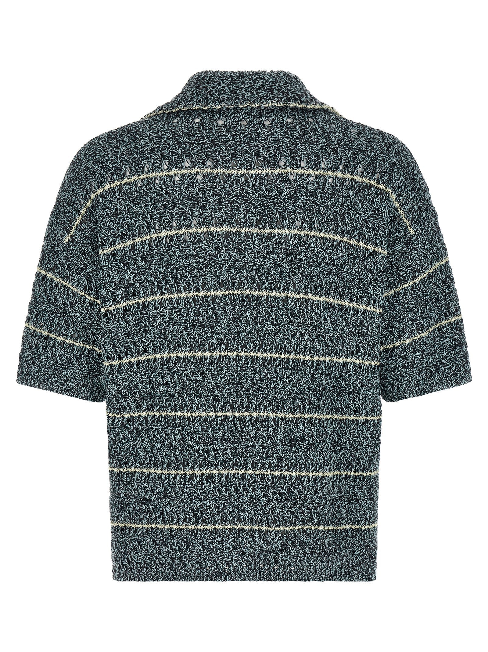 Roberto Collina Multicolor Cotton Polo Men's Shirt