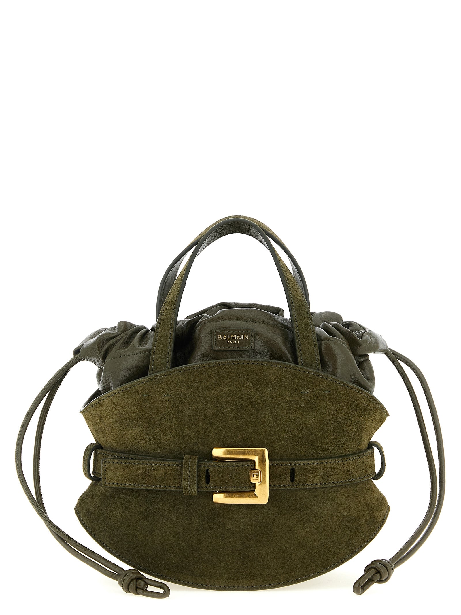 Balmain Bicolor Calfskin Women's Handbag