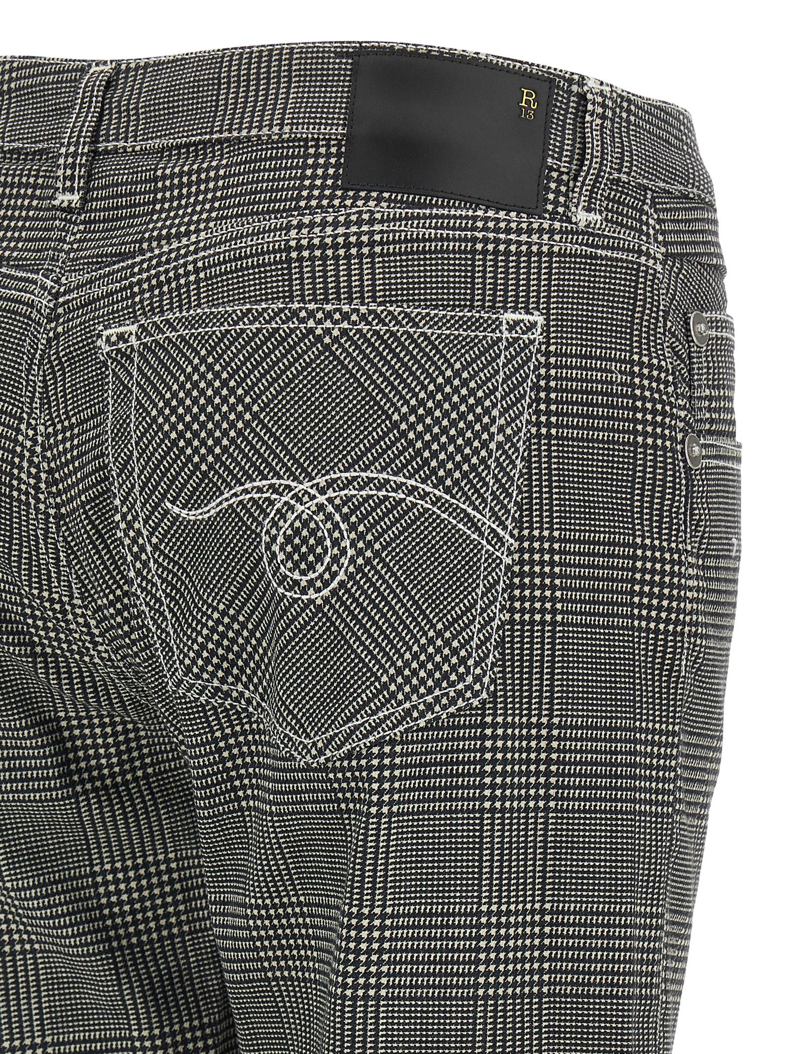R13 Bicolor Cotton Casual Women's Pants