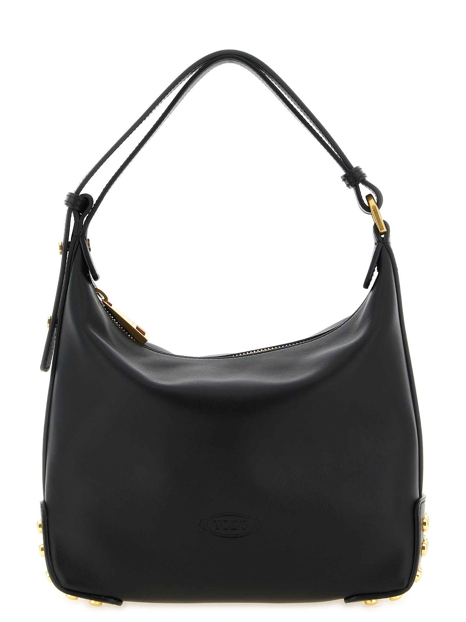 Tod's Black Calfskin Shoulder Women's Bag