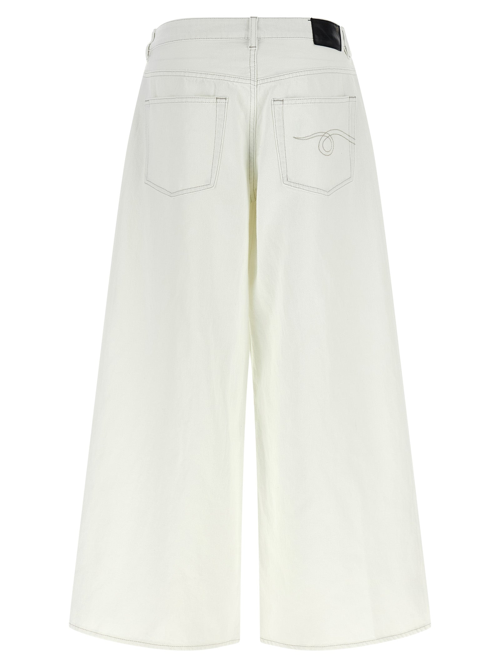 R13 White Cotton Jeans Women's Denim